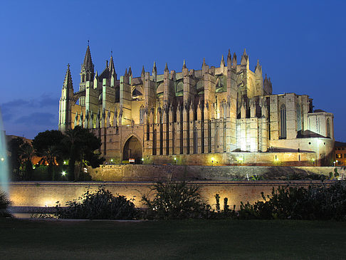La Seu beim Sonnenuntergang Foto 